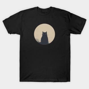 cat silhouette T-Shirt